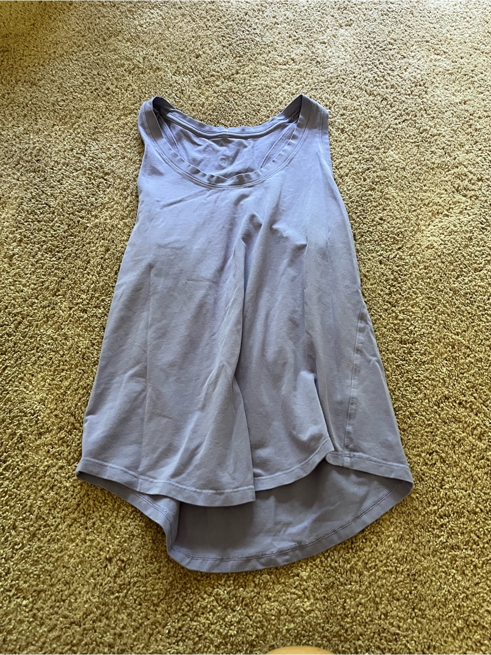 Lululemon Light Purple Racerback Tank